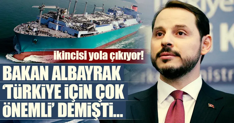 Enerjide dev hamle! İkinci FSRU yola çıkıyor