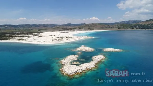 Salda Gölü'ne 1 milyondan fazla ziyaretçi bekleniyor! İşte son günlerin çok konuşulan Salda Gölü...