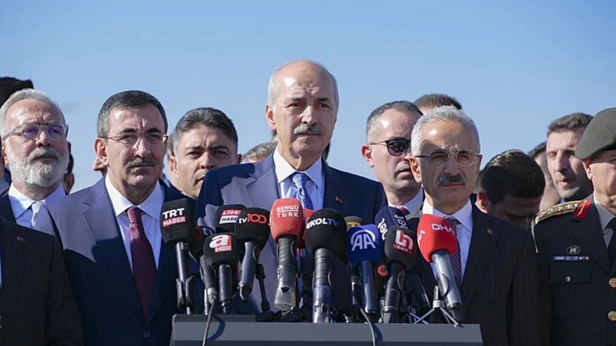 Kurtulmuş ve Yılmaz'dan TUSAŞ açıklaması: Bu saldırı tesadüf değil