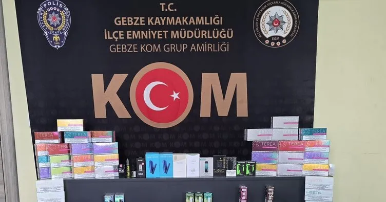 Kocaeli emniyetinden kaçakçılara operasyon! 4 gözaltı