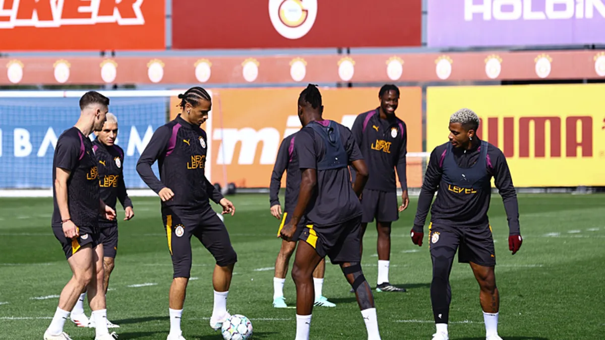 Galatasaray, Lille maçına hazır!