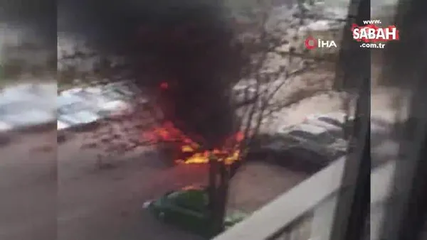 Şam'da bomba yüklü araç patladı: 1 yaralı | Video