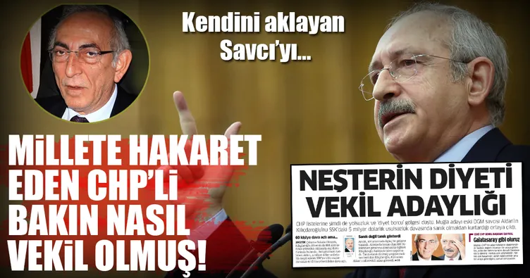 İşte millete hakaret eden CHP’li Ömer Süha Aldan