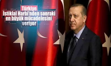Cumhurbaşkanı Erdoğan’dan terör örgütlerinin arkasındaki güçlere sert mesajlar