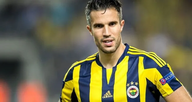 Van Persie kulübeye