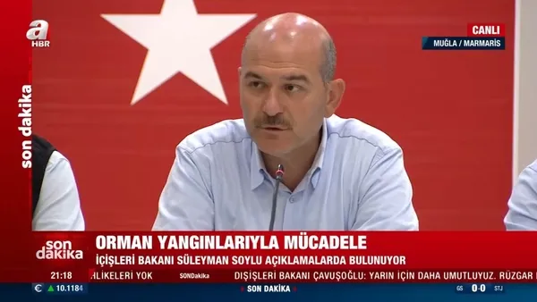 Son dakika: Tarım ve Orman Bakanı Pakdemirli ve İçişleri Bakanı Soylu'dan yangınlarla ilgili flaş açıklamalar - 6
