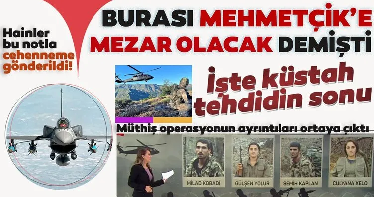 Son dakika: ’Haftanin Mehmetçik’e mezar olacak’ demişti! Müthiş operasyonun ayrıntıları ortaya çıktı! İşte küstah tehdidin sonu...