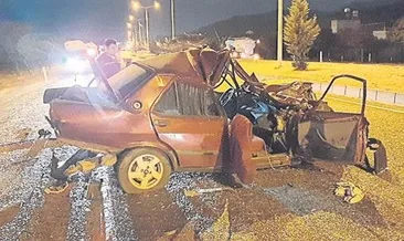 K.Maraş’ta trafik kazası: 1 ölü, 1 yaralı