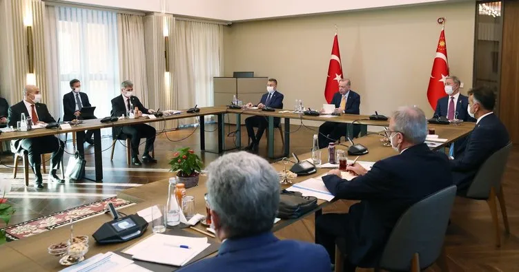 Başkan Erdoğan Bitlis’te, bölge valileri ile toplantı yaptı