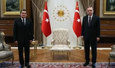 Başkan Erdoğan, Türkmenistan Dışişleri Bakanı Raşit Meredow’u kabul etti