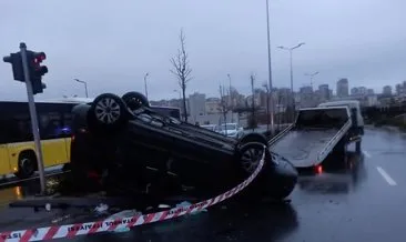 Yer Başakşehir: Feci kazada 1 ölü 2 yaralı!