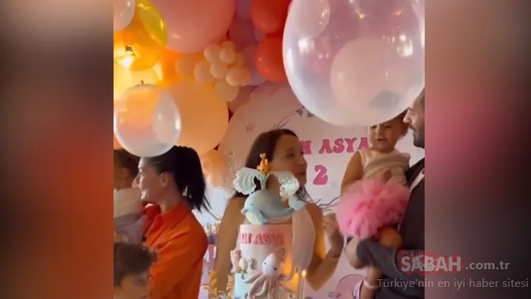 Barış Arduç ve Gupse Özay kızları Jan Asya’nın doğum gününü kutladı! İşte Jan Asya’nın muhteşem doğum günü pastası!