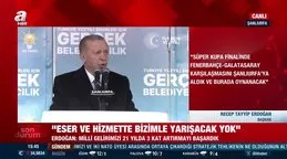 Başkan Erdoğan’dan Şanlıurfa mitinginde önemli açıklamalar