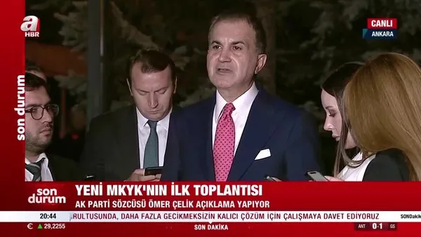 Ömer Çelik açıkladı: AK Parti yeni MYK belli oldu | Video