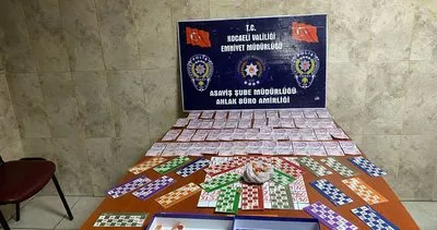 Kocaeli'de tombala operasyonu: Ruhsatsız kumarhaneye baskın! #kocaeli