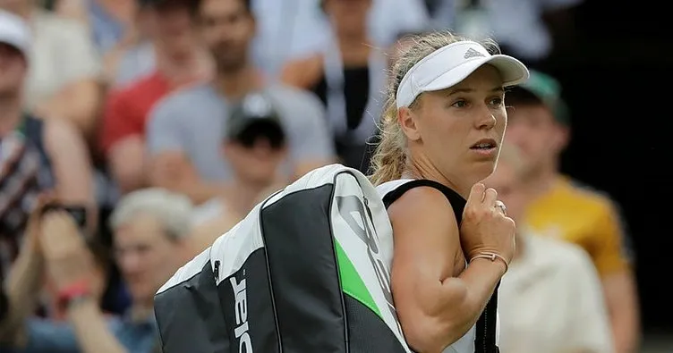 Caroline Wozniacki’den Wimbledon’a erken veda