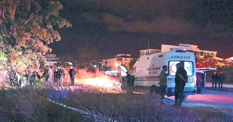 Boş arazide sır ölüm mercek altında
