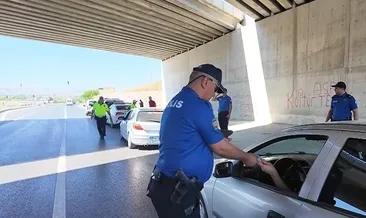 Malatya’da huzur uygulamasında 14 bin 331 kişi sorgulandı