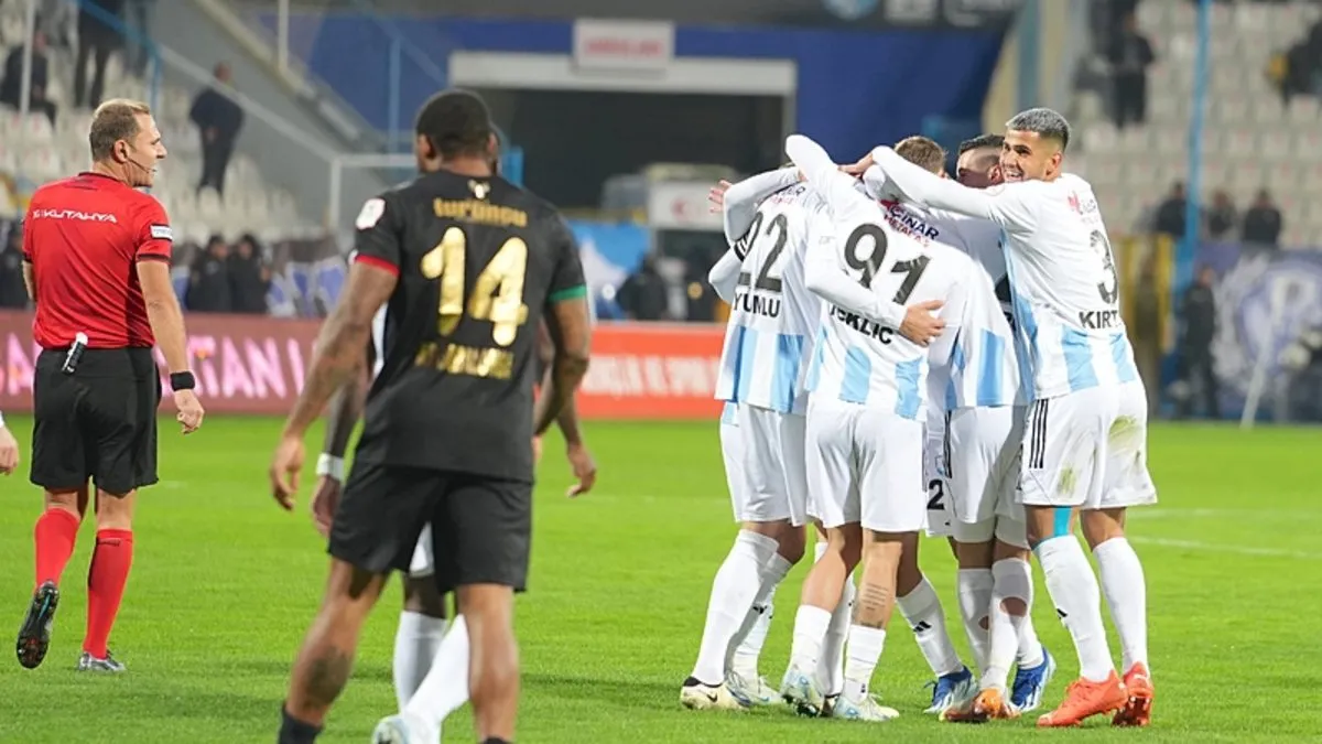 Erzurumspor FK, liderliğini sürdürdü: 2-0