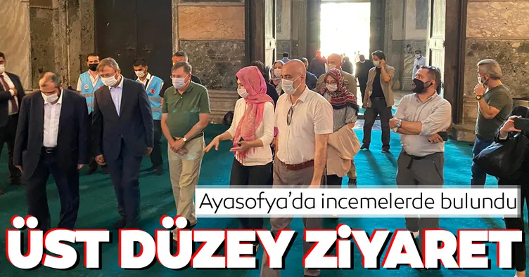 ABD Ankara Büyükelçisi Satterfield Ayasofya Camii’nde!