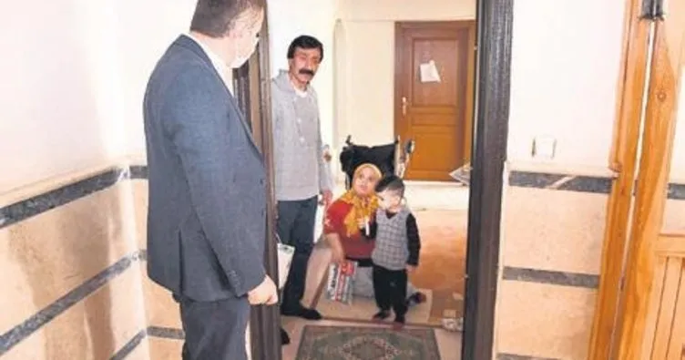 Başkan Balcı, engelli bireyleri ziyaret etti
