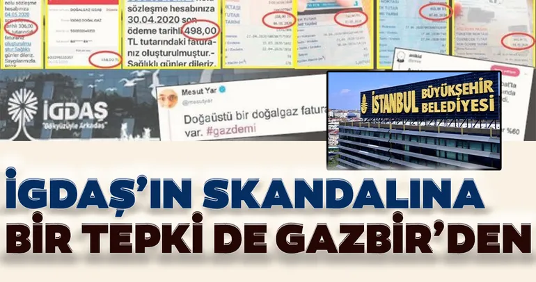 İGDAŞ’a bir tepki de GAZBİR’den…