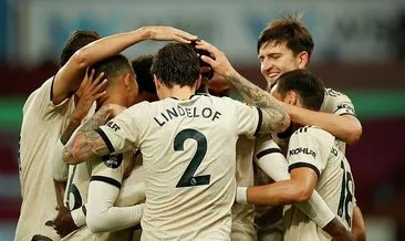 Manchester United Aston Villa deplasmanında rahat kazandı!