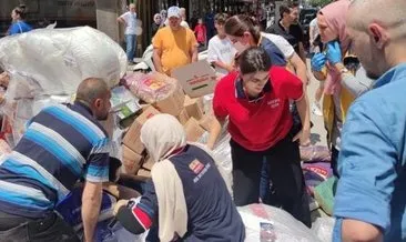 Bursa’da panik dolu anlar: Gıda ürünleri üzerine düştü!