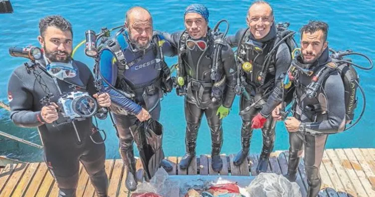 Yasak bitti çöp doldu