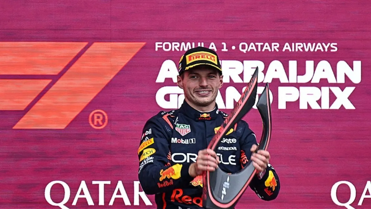 Formula 1: Azerbaycan'da zafer Max Verstappen'in! Formula 1: Azerbaycan'da zafer Max Verstappen'in!