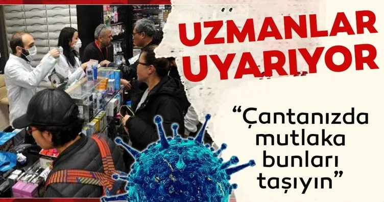 Maske ve çantada dezenfektan dönemi