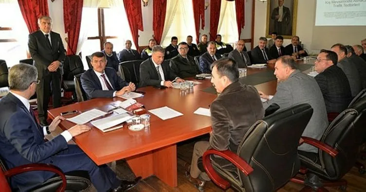 Bolu’da, kış tedbirleri toplantısı yapıldı