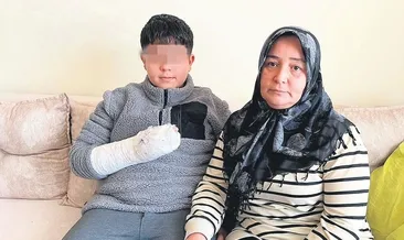 ‘Oğlum okula gitmek istemiyor’