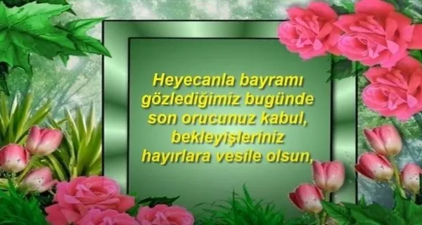 En güzel arife günü mesajları ile Ramazana veda ediliyor! AREFE GÜNÜ MESAJLARI VE SÖZLERİ 2022