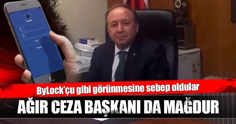 Ağır Ceza Başkanı da Mor Beyin mağduru çıktı!