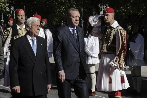 Cumhurbaşkanı Erdoğan Yunanistan'da