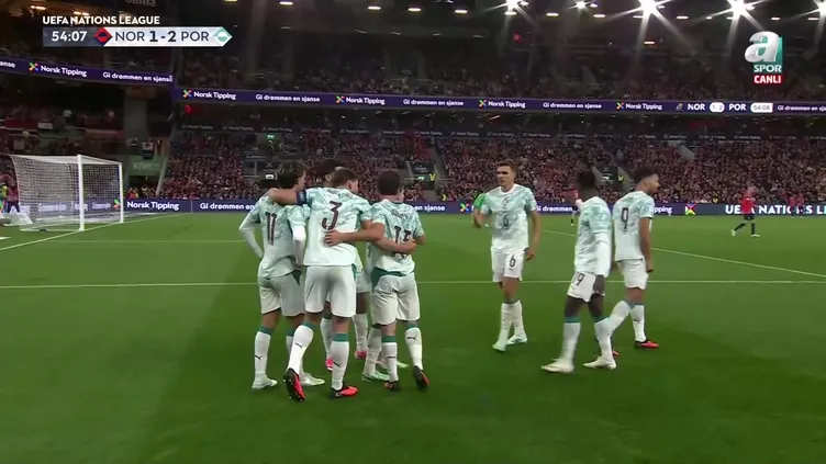 GOL İZLE | Norveç 1-2 Portekiz Gonçalo Ramos