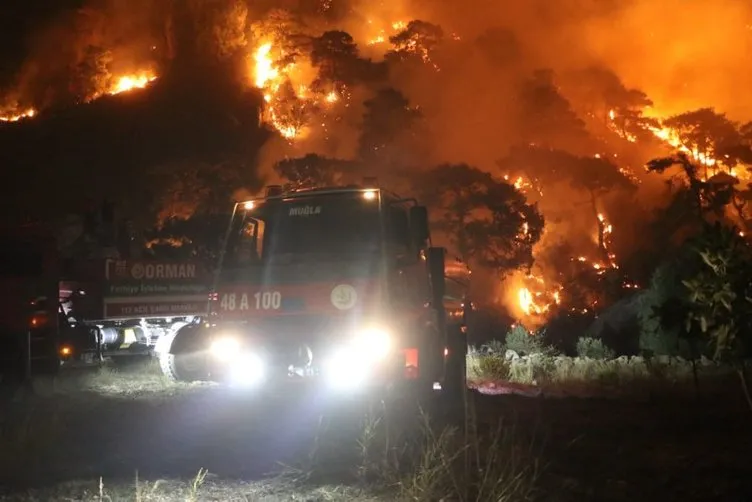 SON DAKİKA: Muğla Dalaman alev alev yanıyor! Validen açıklama geldi