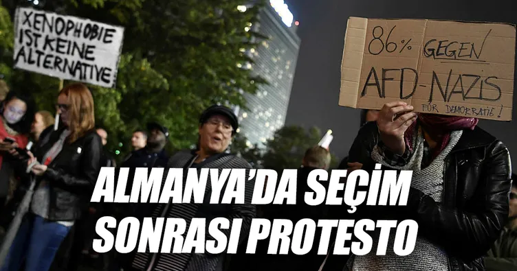Almanya’da AfD’ye protesto