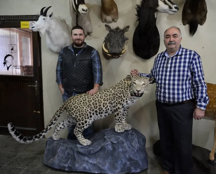 Diyarbakır’da öldürülen leopar ölümsüzleşti