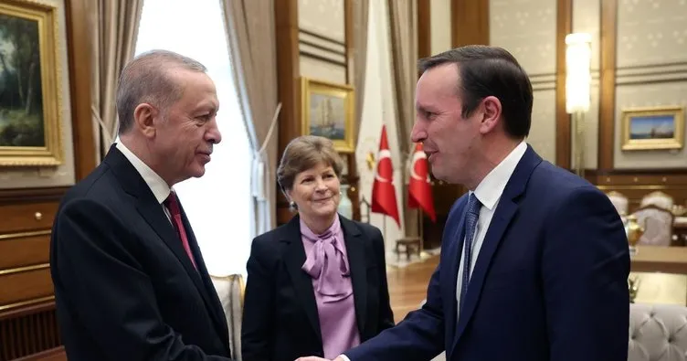Başkan Erdoğan, ABD’li Senatörleri kabul etti
