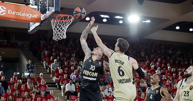 Basketbol Avrupa Ligi’nde Monaco, Barcelona engelini geçti!