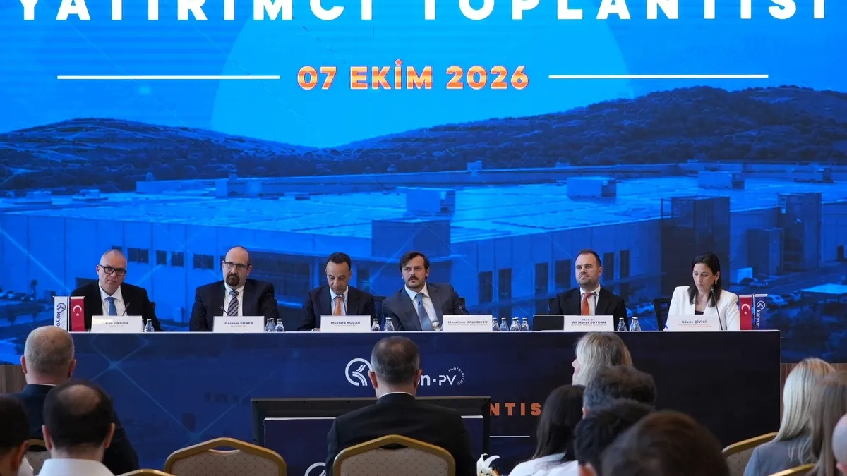 Kalyon PV’den ABD'de stratejik yatırım hamlesi: Kalyon PV yeni fabrikasını ABD'de kuracak