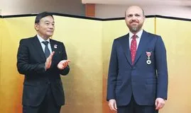 Japonya’dan Bilal Erdoğan’a ödül