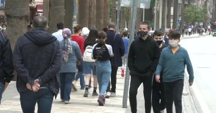 Denizli’de 34 kişiye maske- mesafe cezası kesildi