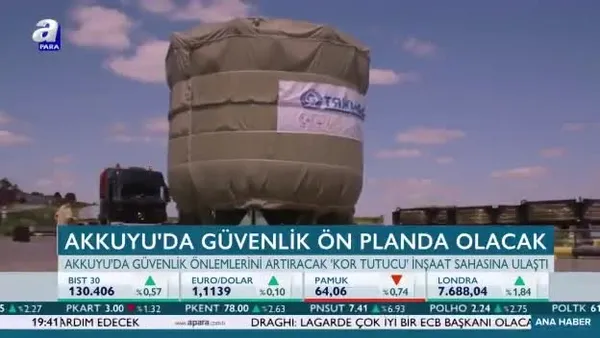 Akkuyu'da güvenlik ön planda