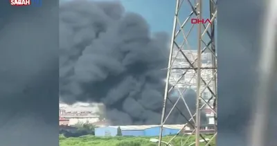 Tuzla’da Sanayi Sitesi’nde yangın | Video