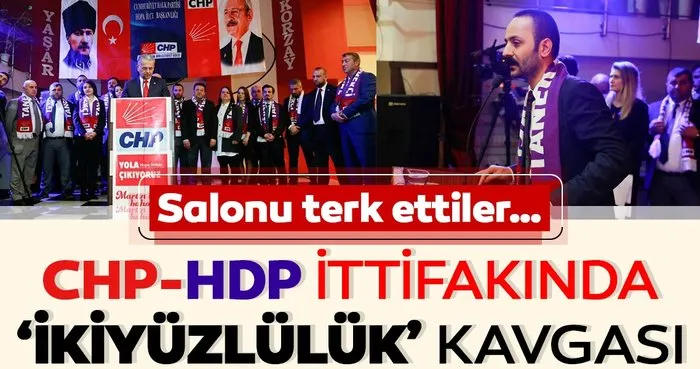 CHP-HDP ittifakında ‘ikiyüzlülük’ kavgası