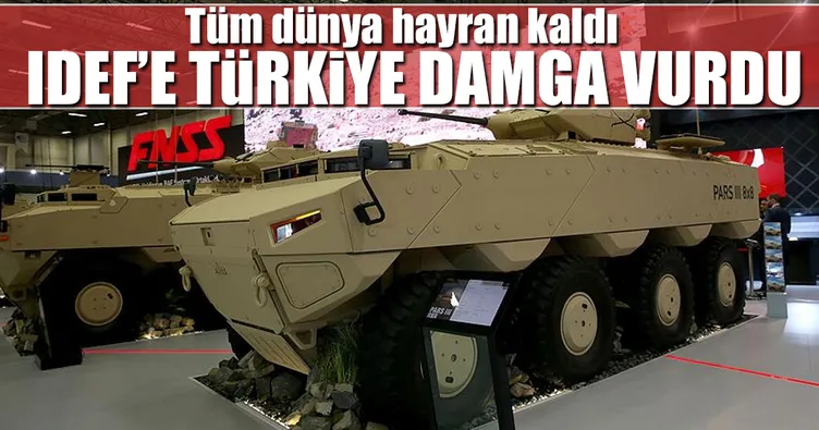 IDEF’e yerli ürünler damga vurdu