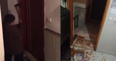 Kira artışını kabul etmeyen Suriyeli ailenin evini baltayla bastı!  O görüntüler dehşete düşürdü!